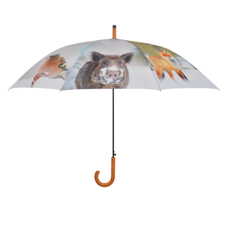 Parapluie hiver - Multicolore - D 120 x H 95 cm