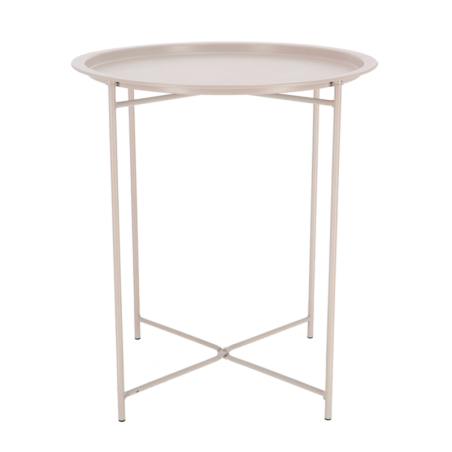 Table d'appoint "Desert Dream" - Beige - D 46 x H 52,2 cm