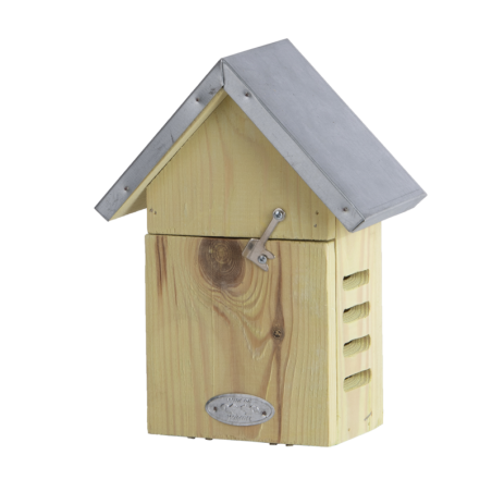 Abri pour coccinelles en bois de pin - Beige - L 18 x H 23,1 cm