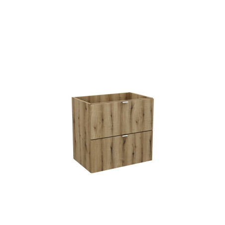 Meuble sous-vasque 60 cm - H 57 x L 60 x P 39 cm - Astral Oak