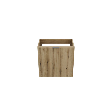 Meuble sous-vasque à portes 60 cm - H 57 x L 60 x P 39 cm - Astral Oak