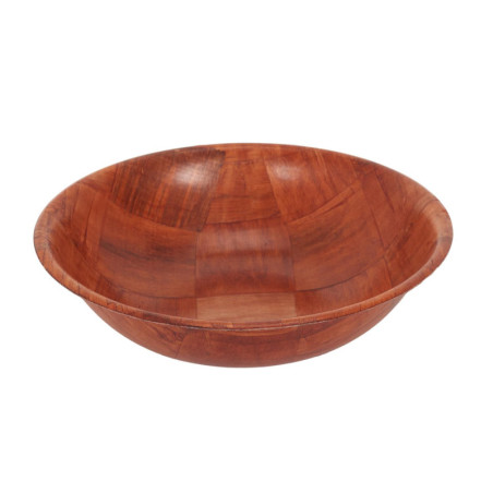 Saladier à couscous en bois - Plat creux D 25 cm
