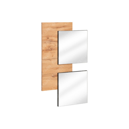 Panneau mural avec miroirs "Easy" - Type 01 - Beige - L 60 x H 100 x P 4 cm