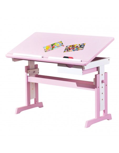 Bureau - Enfants - Rose