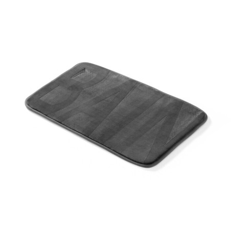 Tapis de Bain 45 x 75 cm Bain Anthracite - Microfibre Relief