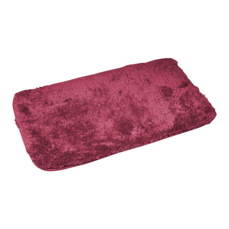 Tapis de Bain 50 x 80 cm Softness Framboise - Microfibre