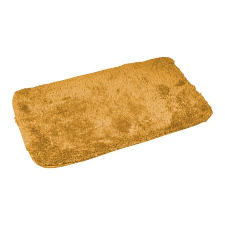 Tapis de Bain 50 x 80 cm Softness Ocre - Microfibre