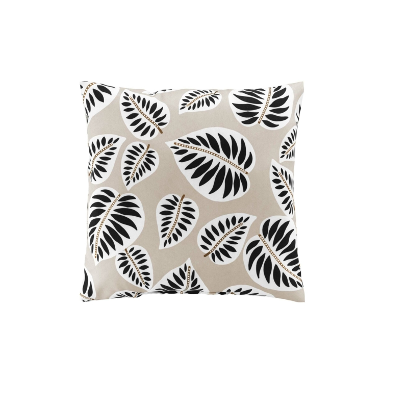 Coussin 45 x 45 cm Alma Noir - Polyester Imprimé