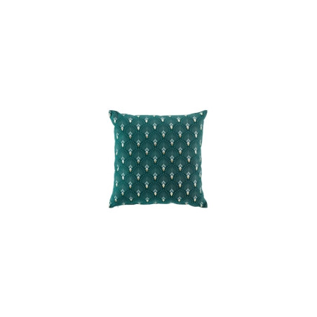 Coussin Déhoussable 45 x 45 cm Alden - Coton Imprimé Or