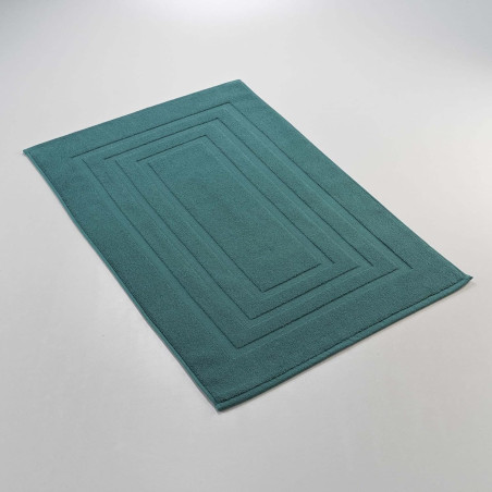 Tapis de Bain 50 x 85 cm Tendresse Emeraude - Eponge Unie