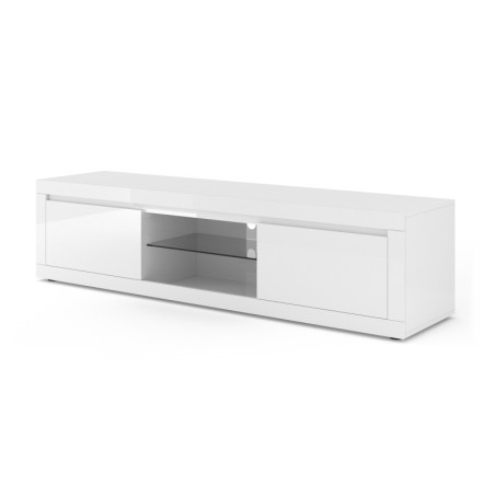 Meuble TV "Bello Bianco V" - Blanc - L 180 cm