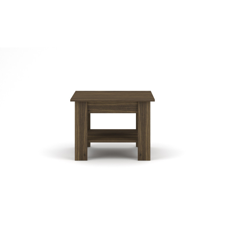 Table basse en bois Mini - Marron - Lxl 50 cm