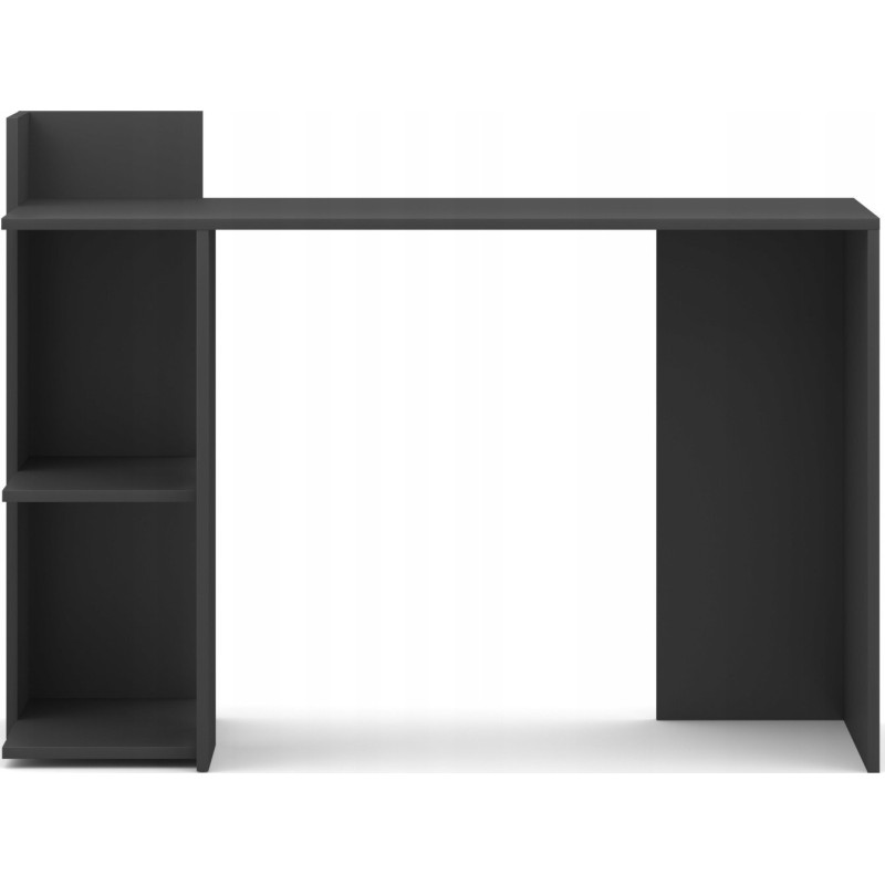 Bureau en bois Paco - Gris anthracite - L 120 cm