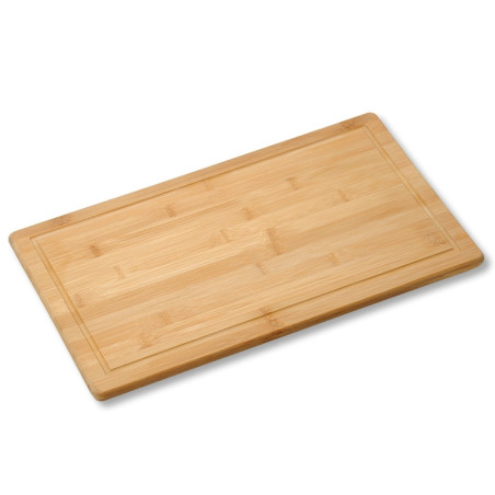 Planche à Découper - Cache Plaque de Cuisson en Bambou - L 50 x l 28 cm