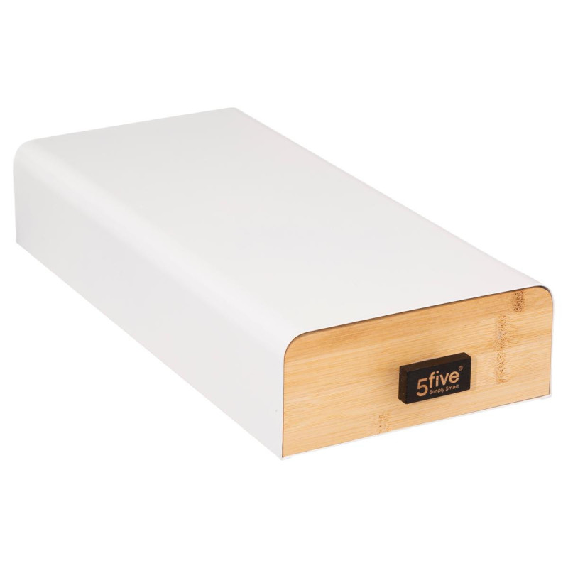 Porte-capsules tiroir Modern color - Blanc - 30 capsules