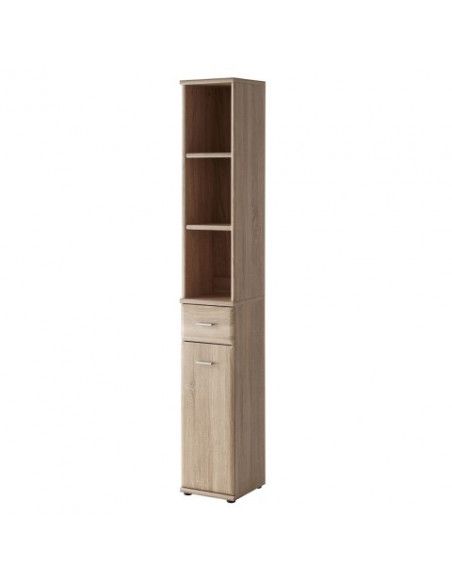 Rangement colonne - ARMARIO - 30 cm  x 203 cm x 32 cm   - Chêne