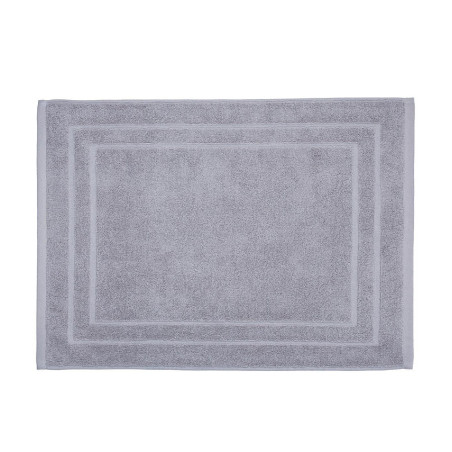 Tapis de bain en coton - Gris taupe - 50 x 70 cm