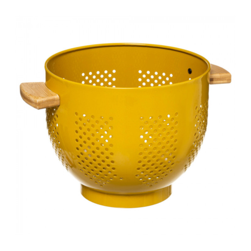 Passoire en métal Modern - Jaune - 4,5 L