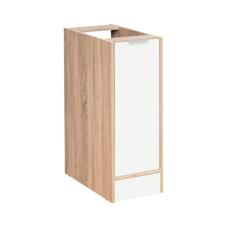 Meuble bas de cuisine "Vanessa" - Beige/Blanc - L 30 x H 81 cm