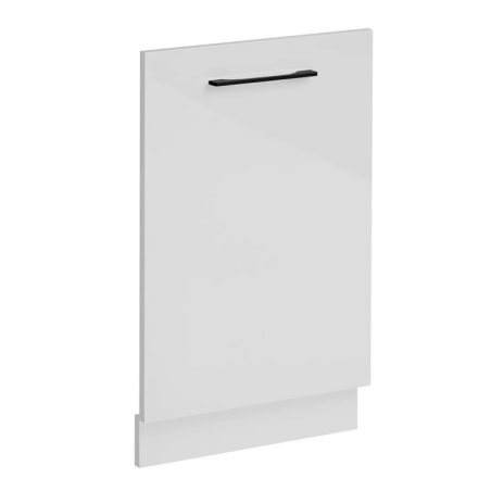 Panneau de façade meuble bas de cuisine "Frida" - Blanc brillant - L 45 x H 81 x P 46 cm