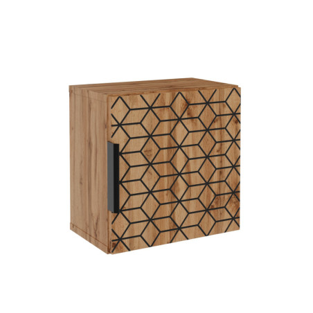 Meuble mural cubique en bois - 35 x 35 cm - Precious Wotan