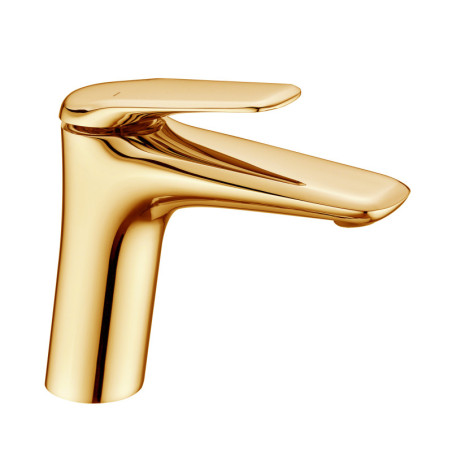 Mitigeur Robinet de Salle de Bain Standard Doré - Matière Laiton - Niagara - H 15 cm