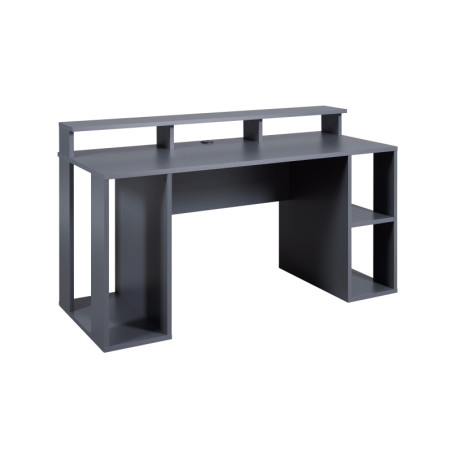 Bureau de jeu XXL "Match Point" - Gris Anthracite - L 160 x H 76,5 cm
