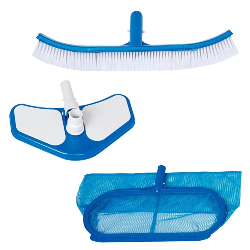 Kit de nettoyage Deluxe pour piscine Intex 29057 - 3 accessoires