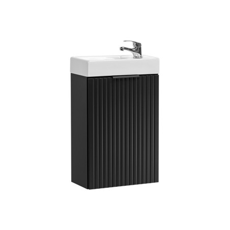 Petit meuble vasque à encastrer 40 cm - Georgia Black