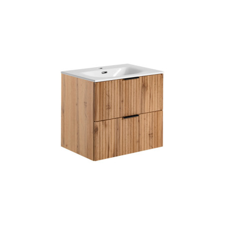 Meuble vasque à encastrer 60 cm - Georgia Oak