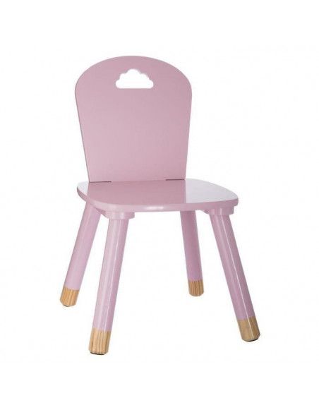Chaise pour enfants - Nuage - 28 x 50 x 28 cm - Rose