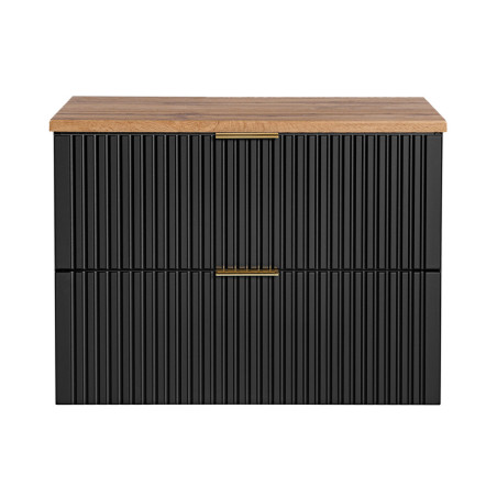 Meuble sous vasque 80 cm - Georgia Black