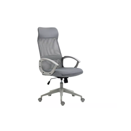 Fauteuil de bureau "Q-026" - Gris - l 59 x H 107 cm