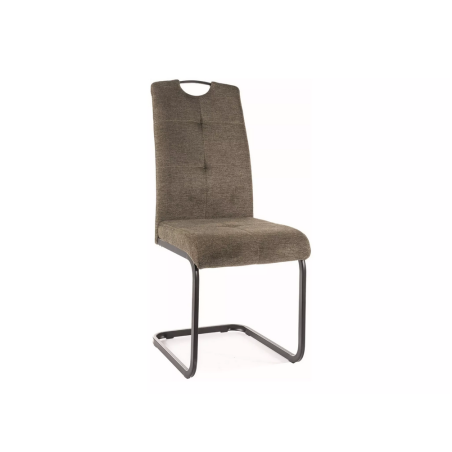 Chaise en tissu "Axo" - Brego - Vert Olive - l 43 x H 101 cm