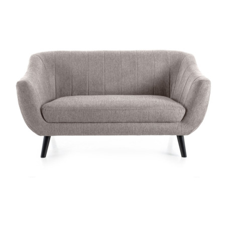 Canapé 2 places en tissu "Elite 2" - Beige - L 153 x H 83 cm