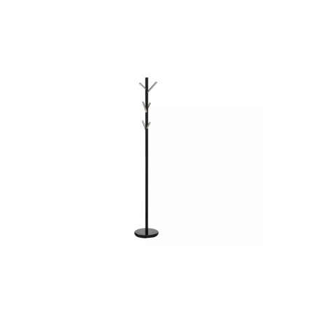 Porte-manteaux "Allen" - Noir/argentée - H 176 cm