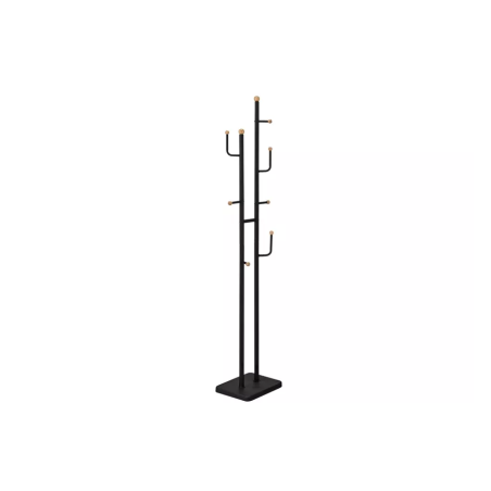 Porte-manteaux "Vivian" - Noir/Beige - H 172 cm
