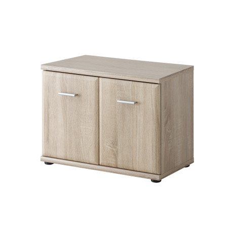 Armoire à 2 portes - ARMARIO - 60 cm x 46 cm x 32 cm  - Chêne