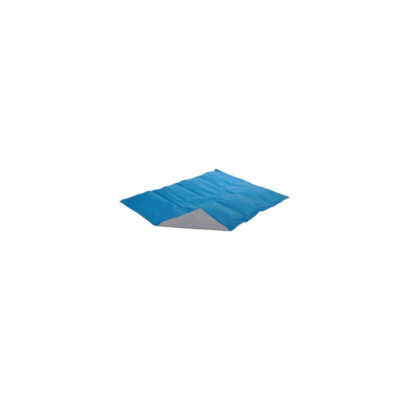 Matelas gel rafraîchissant - Bleu/Gris - L 50 x l 40 cm