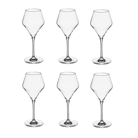 Lot de 6 verres à eau "Clarillo - Transparent - 37 cl