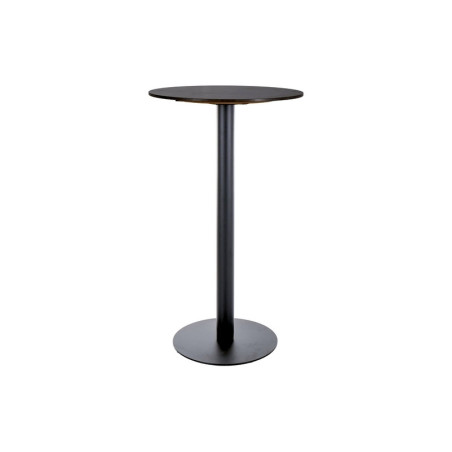 Table de bar ronde "BT-007" - Noir - D 60 x H 105 cm