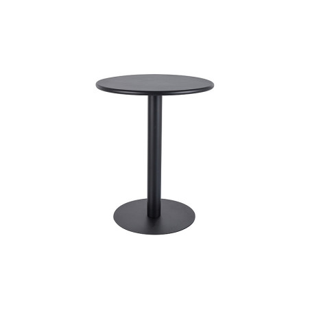Table de bar ronde "Pub" - Noir - D 60 x H 73 cm
