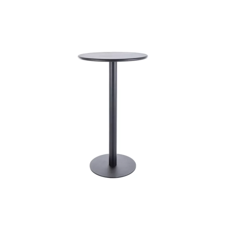 Table de bar ronde "Pub H" - Noir - D 60 x H 105 cm