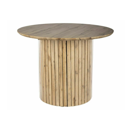 Table à manger "Socrates" - Beige chêne - D 100 cm