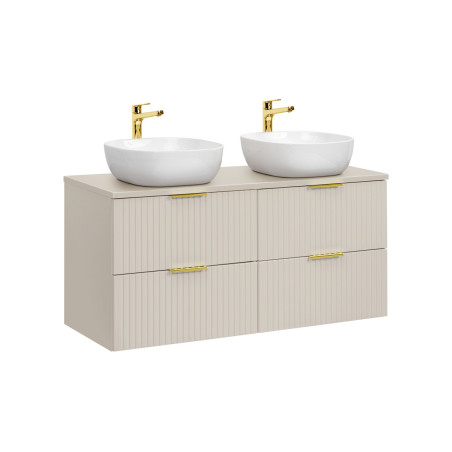 Meubles double vasque à poser 120 cm - Georgia Cashmere