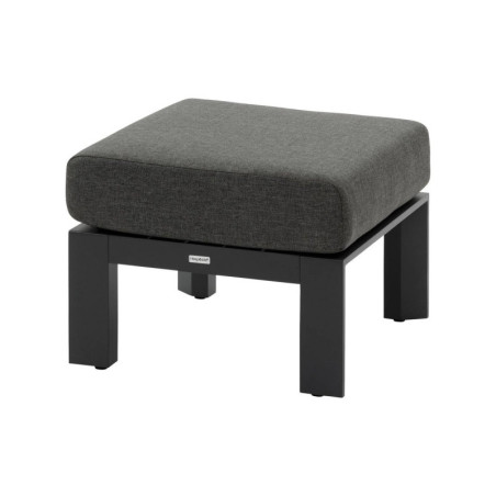 Pouf de jardin "Évasion" - Gris graphite - L 60 x l 60 x H 47,5 cm