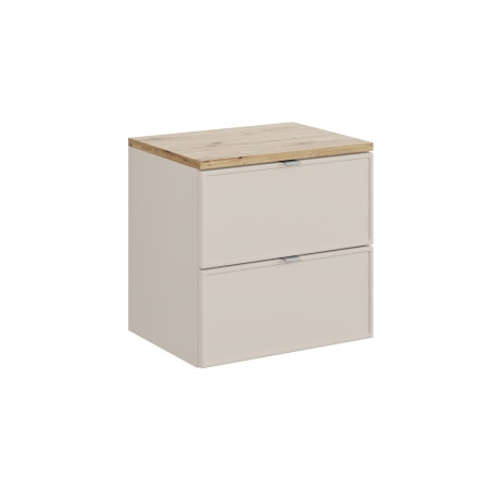 Meuble sous vasque 60 cm + plateau - Sublima Cashmere Artisan