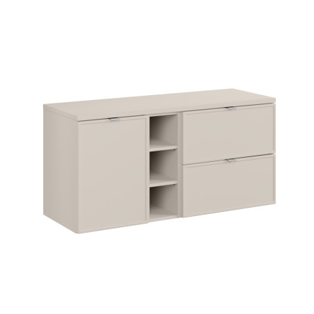Meuble sous vasque 120 cm + 3 éléments - Sublima Cashmere