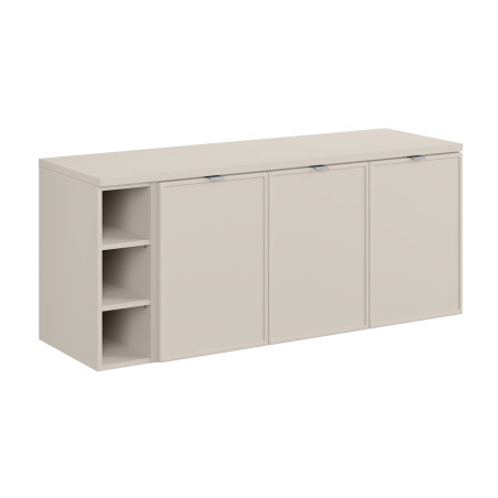 Meuble sous vasque 140 cm + 2 éléments - Sublima Cashmere