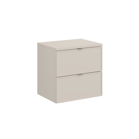Meuble sous vasque 60 cm + plateau - Sublima Cashmere